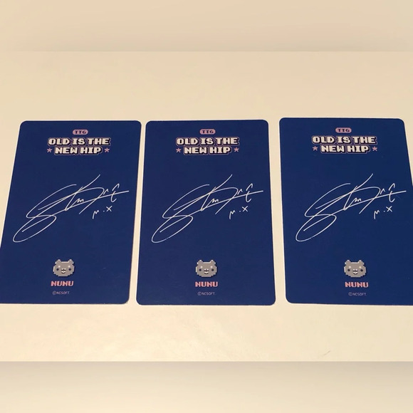 Monsta X Shownu Twotuckgom Nunu Photocard Set of 3 - Picture 4 of 5